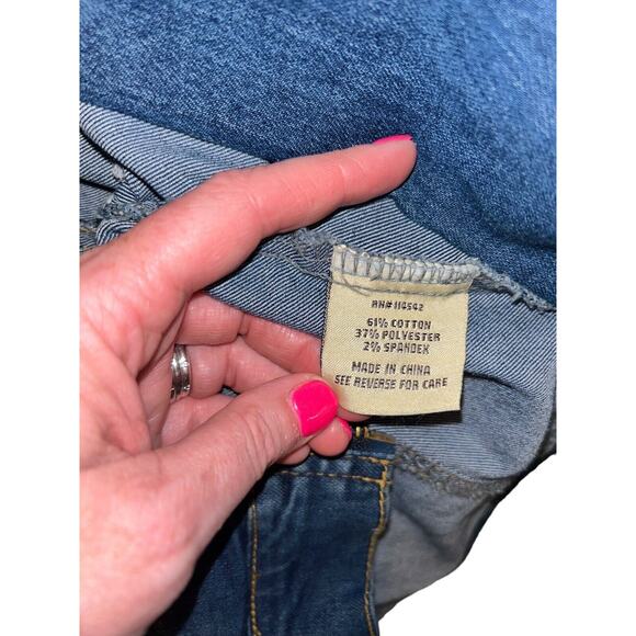 Jou Jou Denim Collection Women's Blue Jean Jacket Size S Pockets‎ EUC - Picture 11 of 12